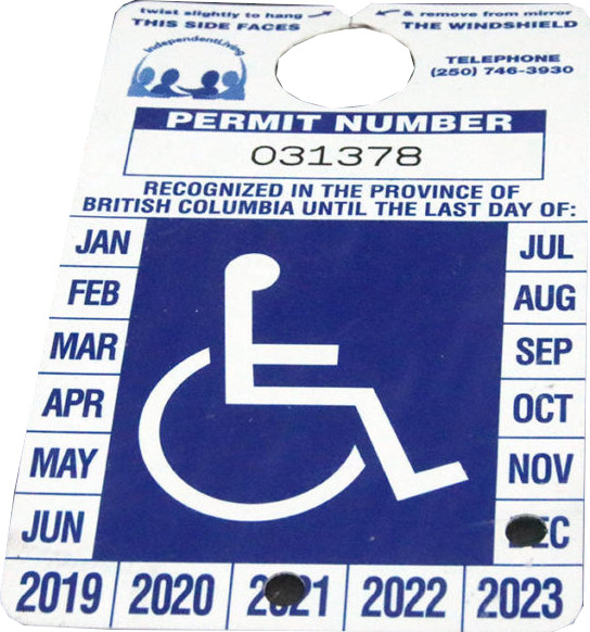 Handicap Parking Permit
